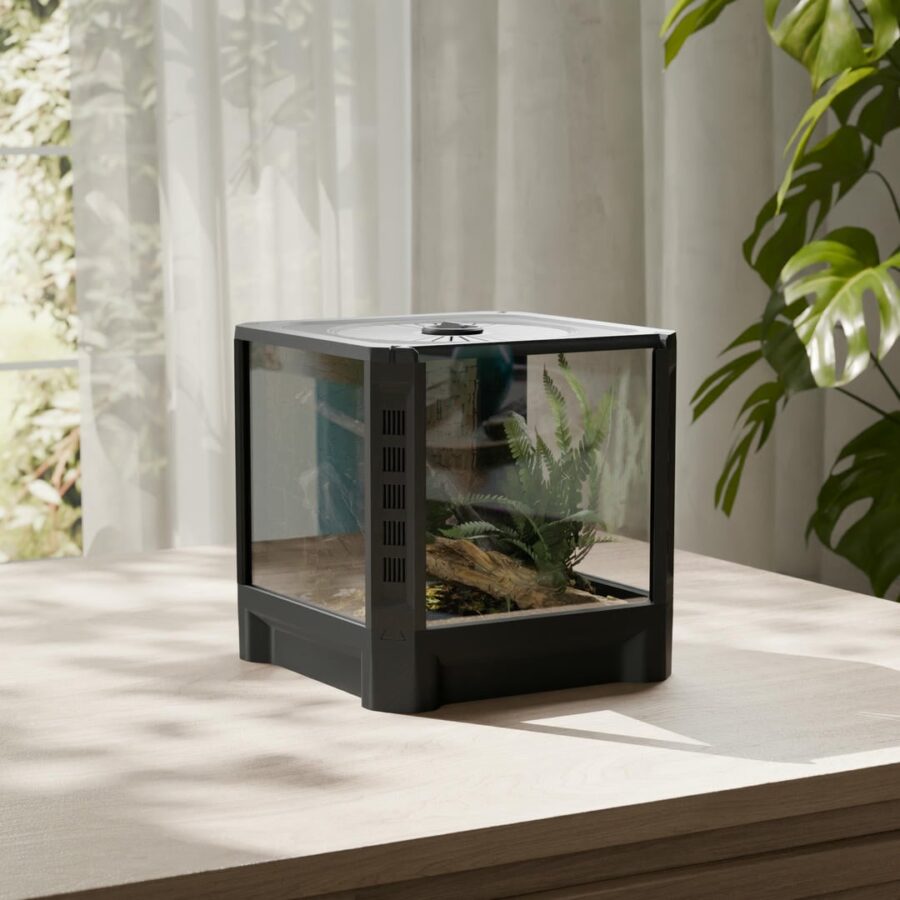 Terrarium 15x15x15cm - czarne